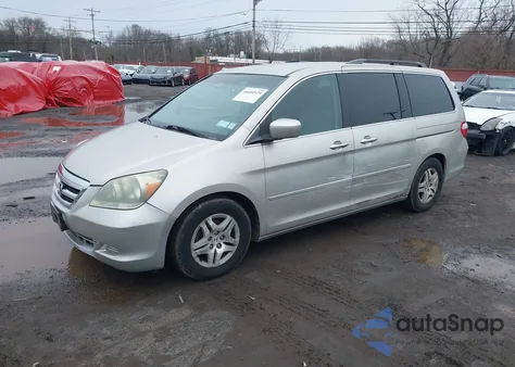 2006 Honda Odyssey Ex from USA, damaged, VIN 5FNRL38446B056508